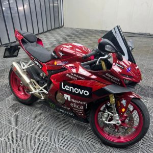 PROKHAR premium custom fairings fully installed on ZXMOTO 500 sportbike