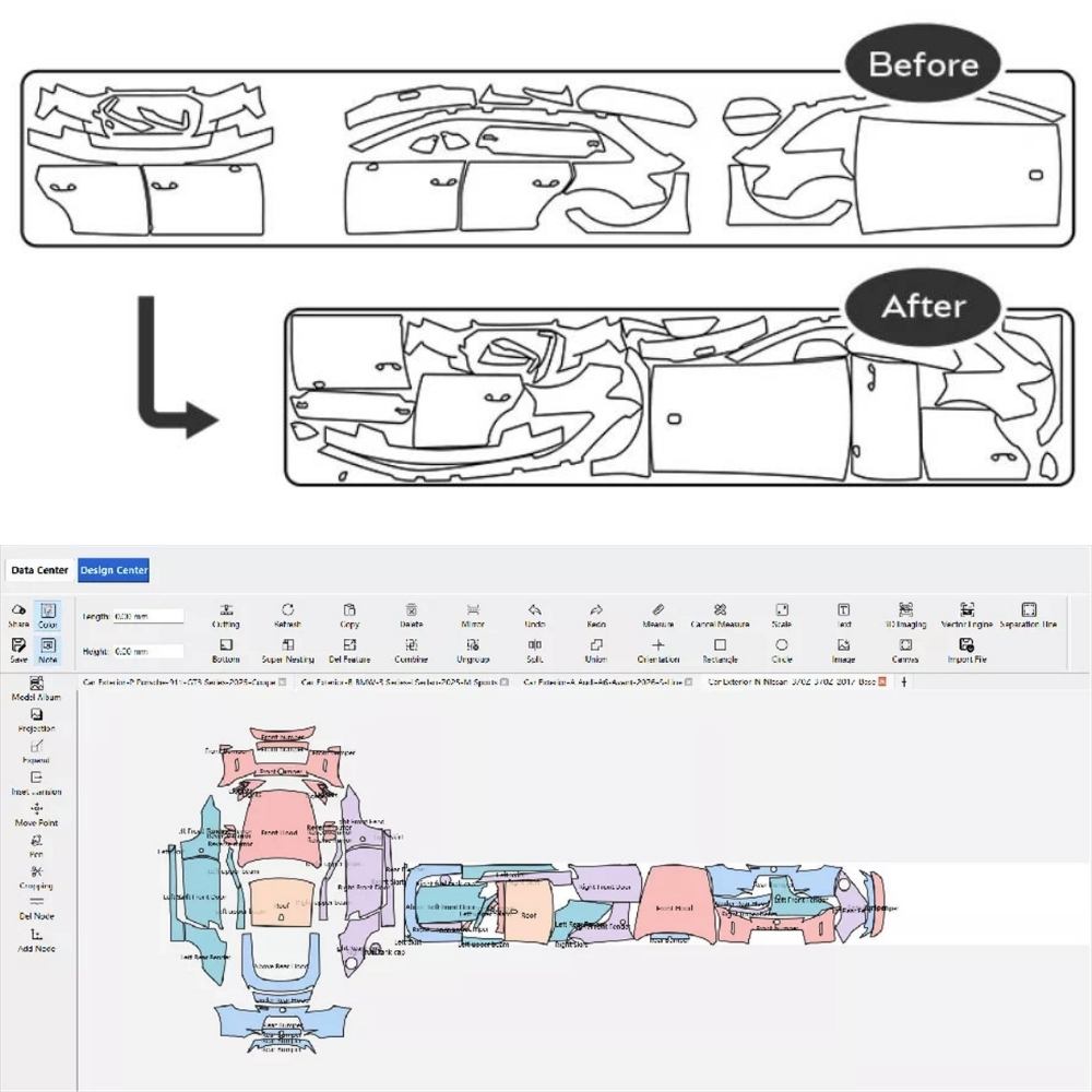 PROKHAR Precision Pre-cut Film Database with High-Accuracy Global Vehicle Templates