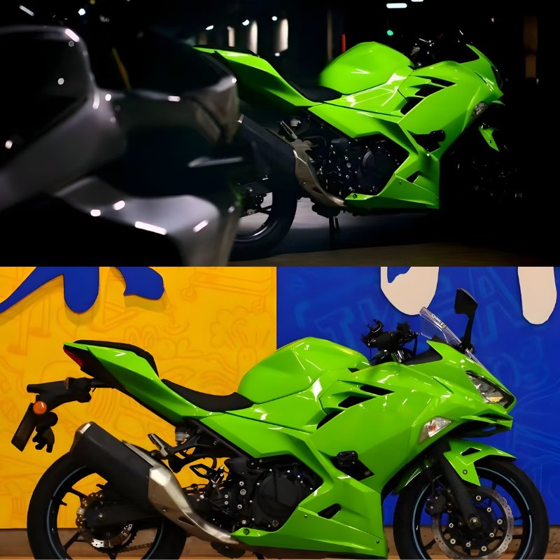 Kawasaki-Ninja-400-Special-Green-Custom-Painted-Fairings-Side-View
