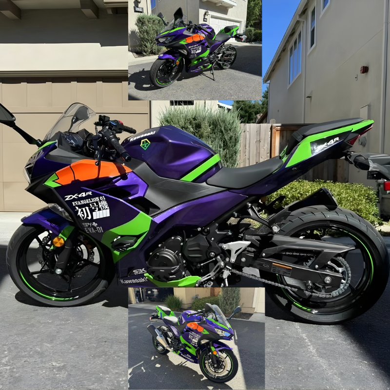 Unit-01-Deep-Purple-OEM-Quality-Ninja-400-Fairings-Front-View