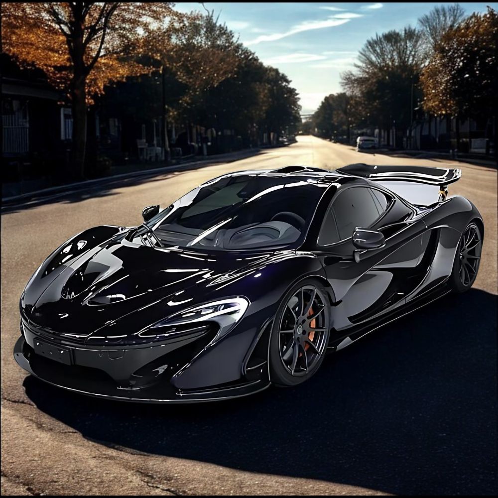 Black McLaren in PROKHAR Levina™ Series, Competitive Pricing for Global PPF Distributors and Heritage Daily Car Protection.