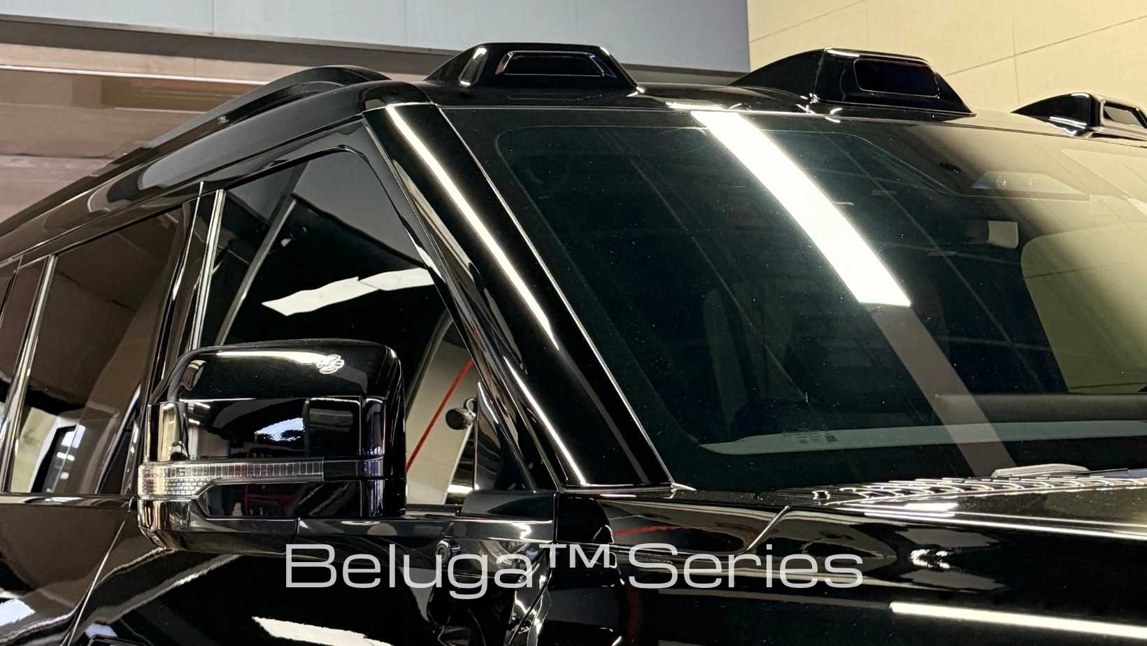 PROKHAR Beluga™ Grand Royal Tint: Advanced TiN ALD-Deposited Nano-ceramic Heat Rejection Window Film.