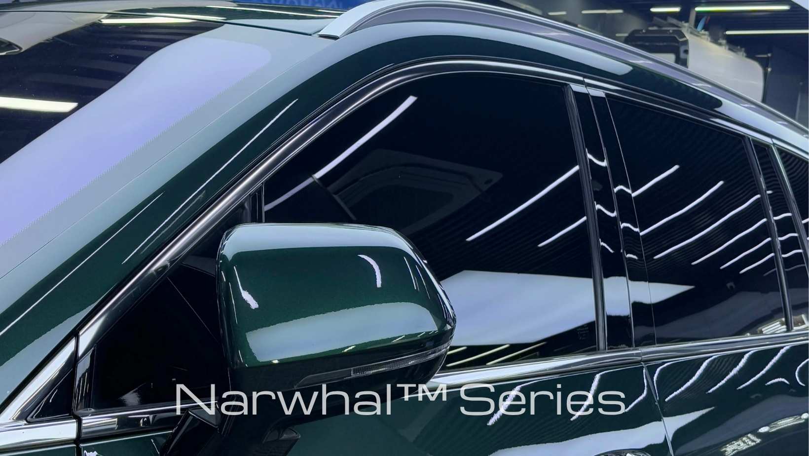 PROKHAR Narwhal™ Platinum Class: High Performance TiN ALD-Deposited Automotive Window Tint Supply.