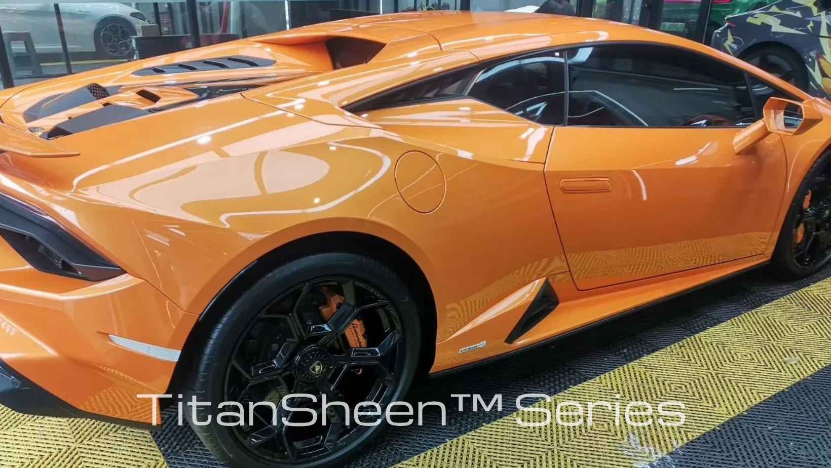 TitanSheen™ Platinum Class: Multi-metal Magnetron Sputtered Reflective Film, Professional Window Tint Roll.