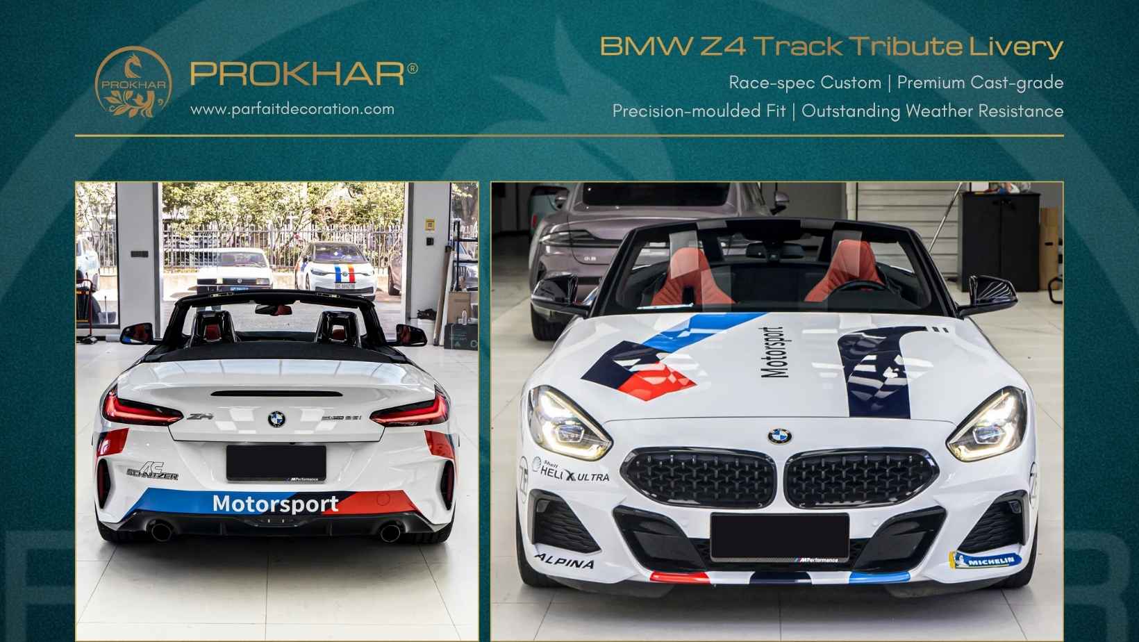 Epson S9180 high resolution printing on cast premium printed custom graphics film for BMW